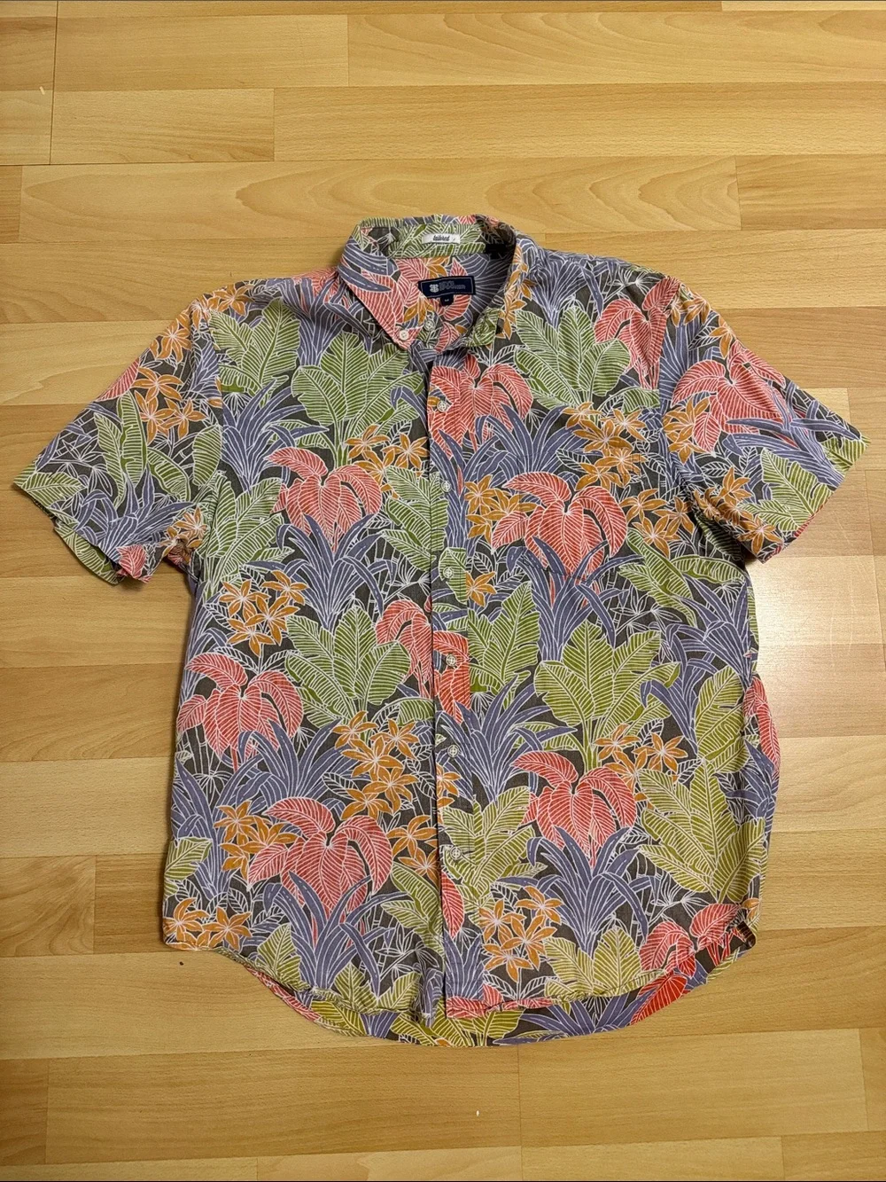 REYN SPOONER | Lush Grotto Aloha Shirt | Tailored M